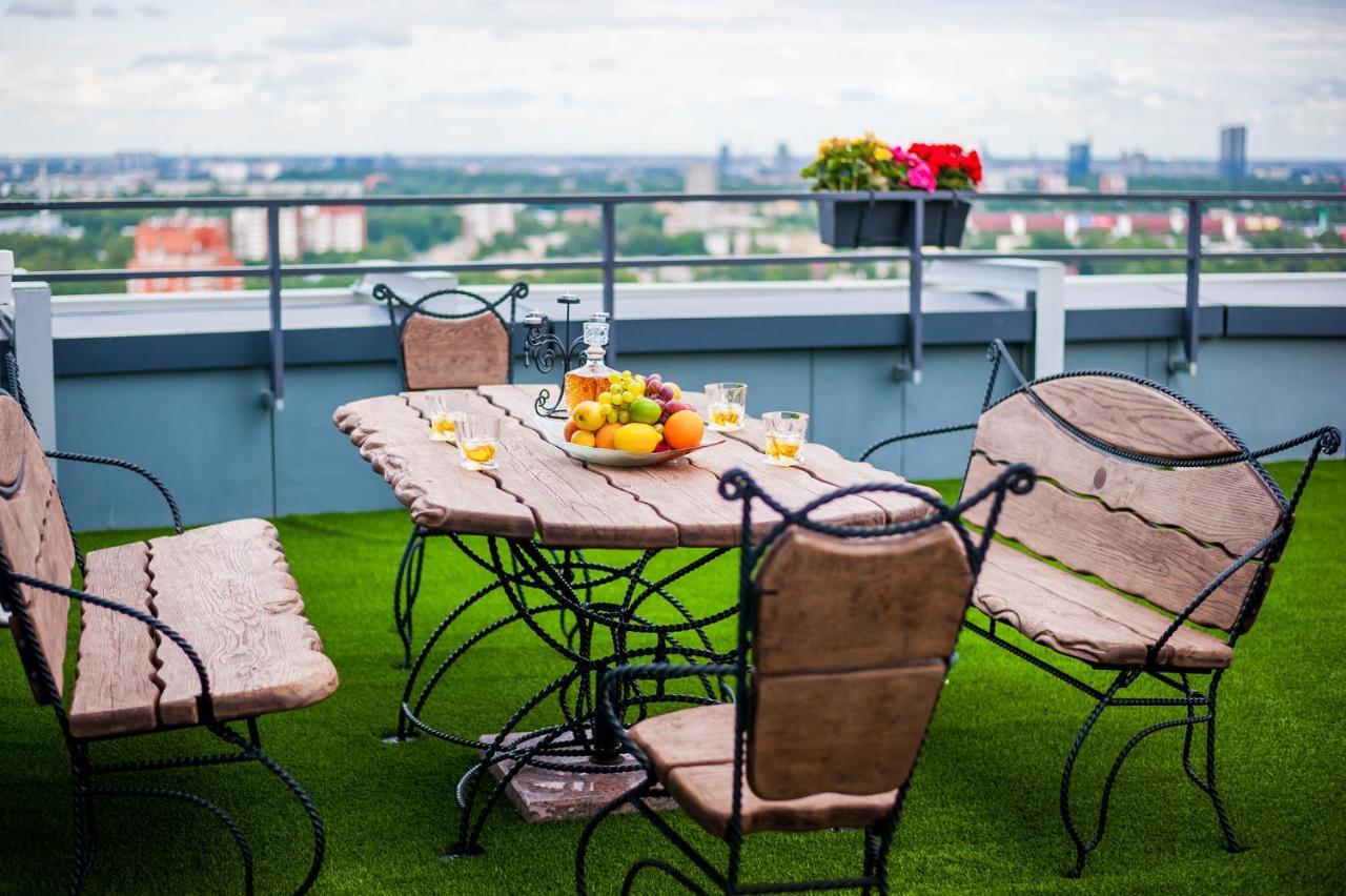 Skyhouse Riga Amazing Penthouse And Spa Exterior foto