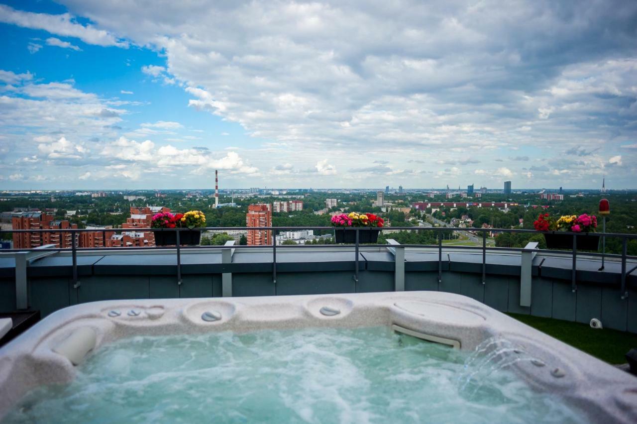 Skyhouse Riga Amazing Penthouse And Spa Exterior foto